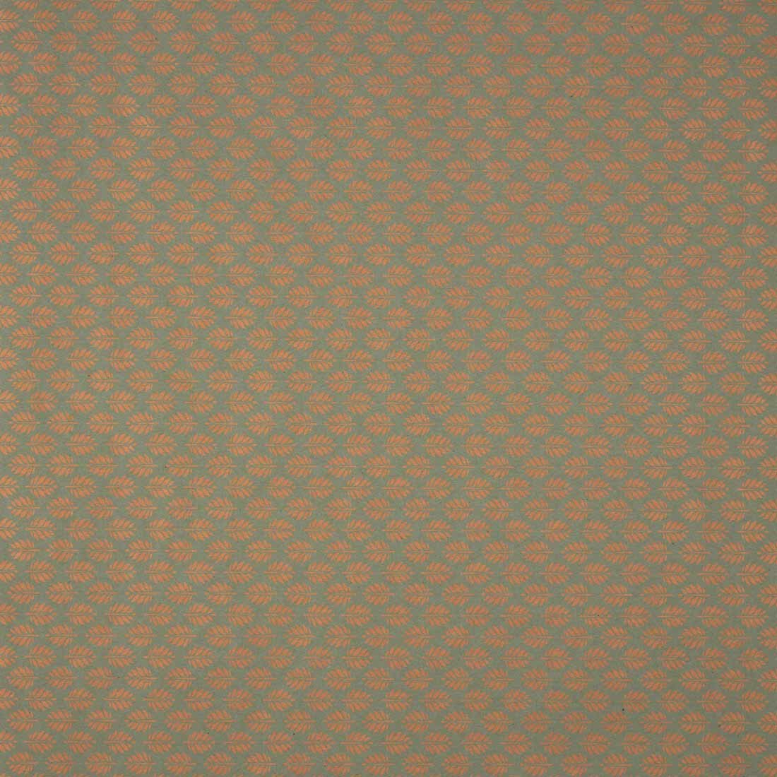 Presentpapper Leaf Dust green/copper