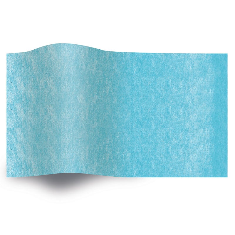 Silkespapper enfärgat Turkos