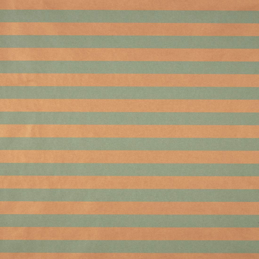 Presentpapper Stripes dust green/copper