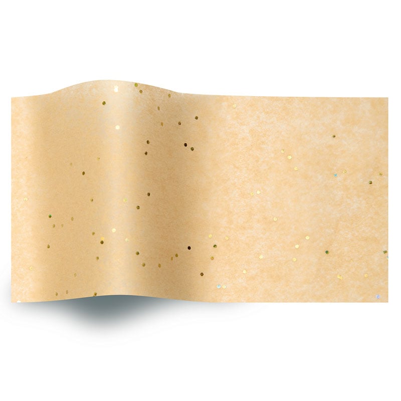 Silkespapper Gemstones Guldstoft - 1