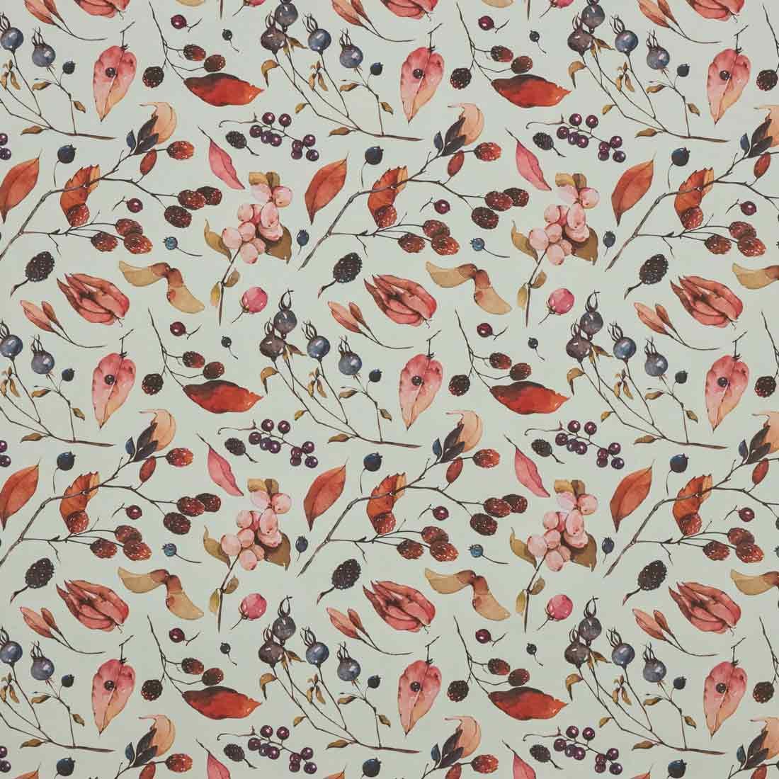 Presentpapper Green Autumn