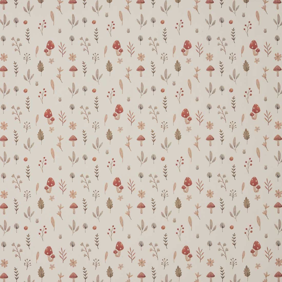 Presentpapper Tiny Mushroom