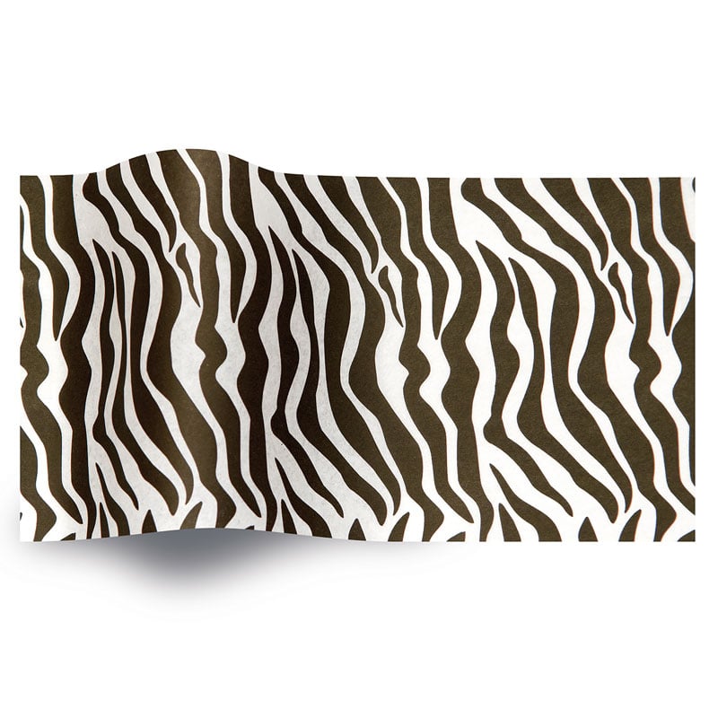 Silkespapper Zebra - 1