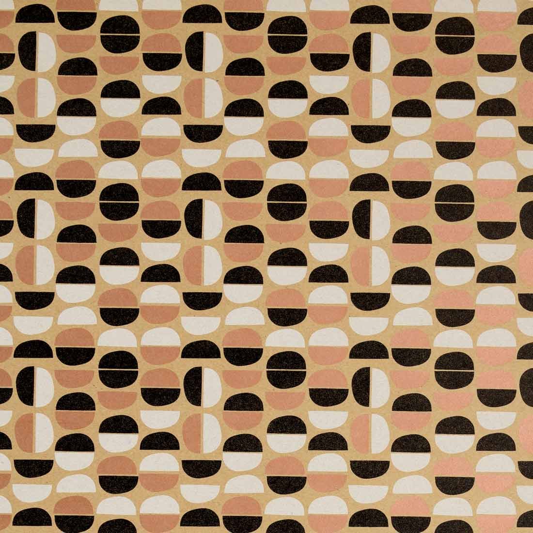 Presentpapper Half Circle Copper UTFÖRSÄLJNING - 1