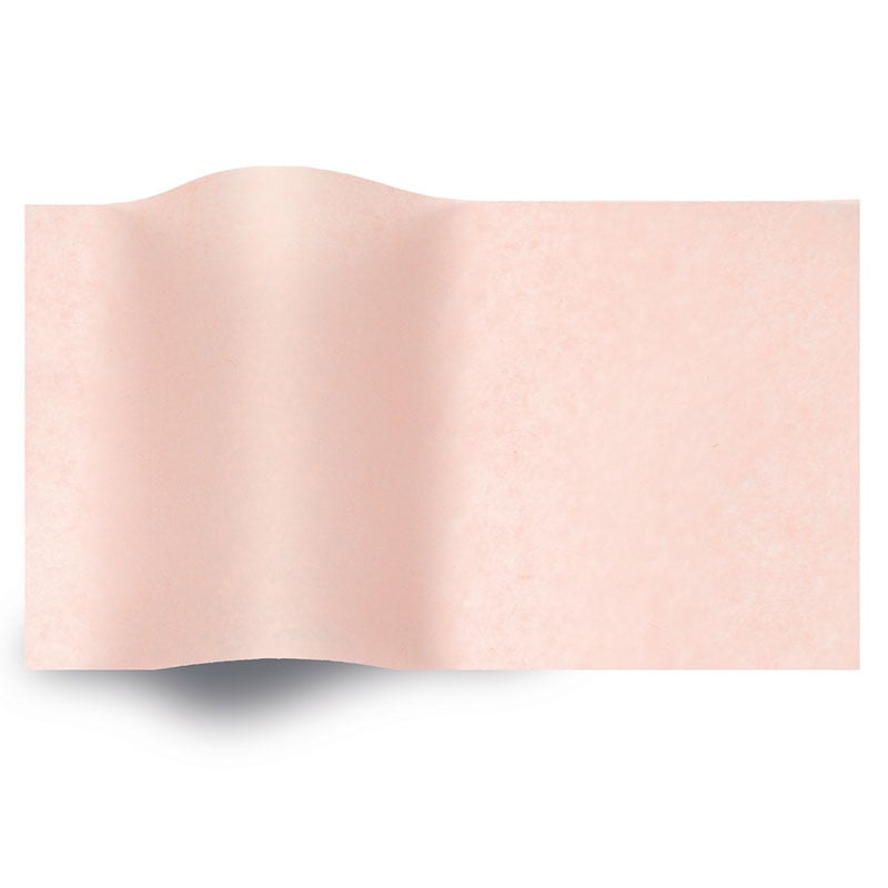 Silkespapper vaxat Ljusrosa - 1