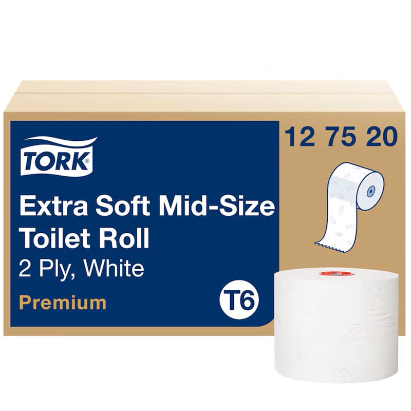 Tork Toalettpapper Mid-size Premium, T6 - 1