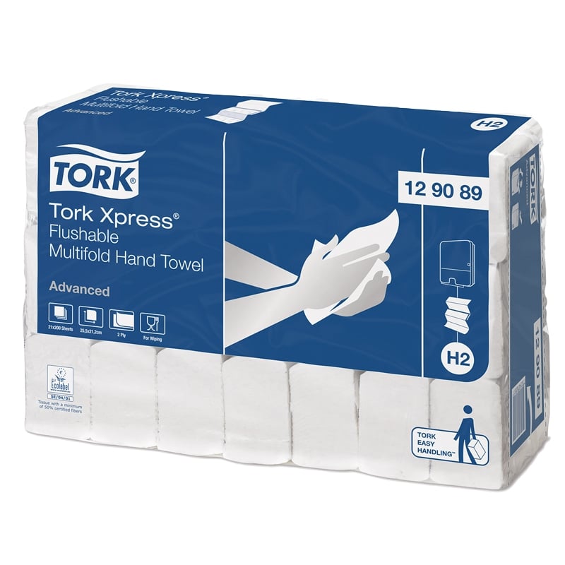 Handduk Tork Advanced Xpress Spolbar H2 - 1