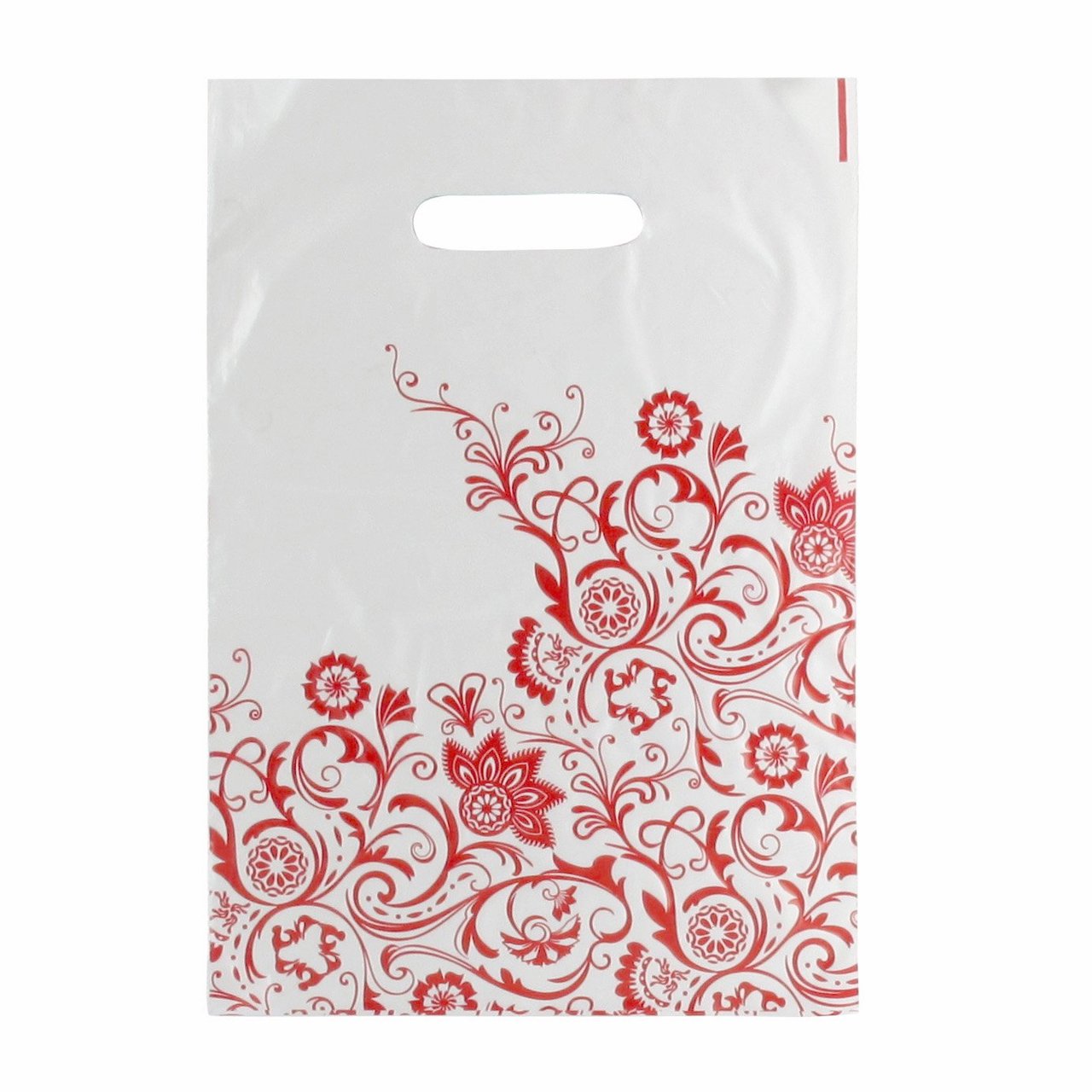 Plastbärkasse Elite röd - 1