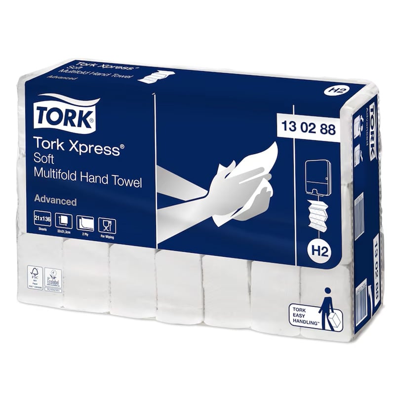 Tork Handduk Xpress mulitfold Advanced, H2 - 2