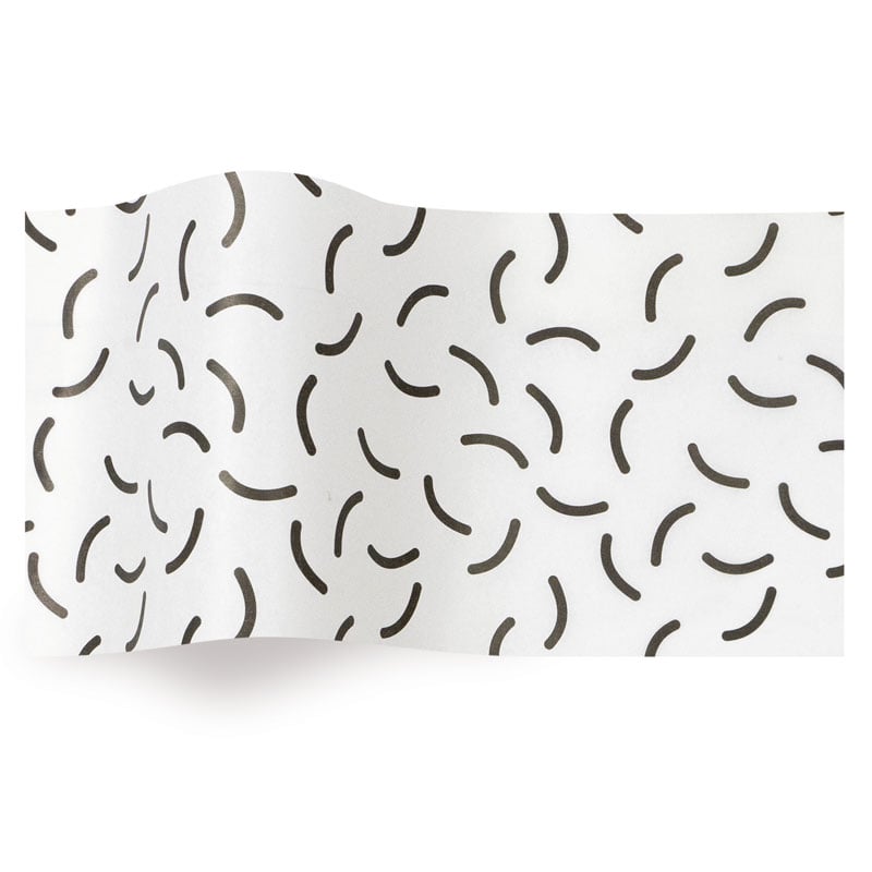 Silkespapper Squiggles - 1