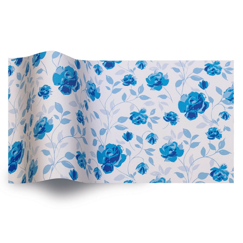 Silkespapper Wedgewood Blossoms - 1