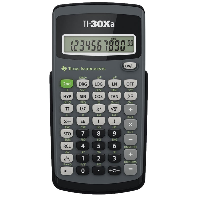 Räknare TI-30XA - 1