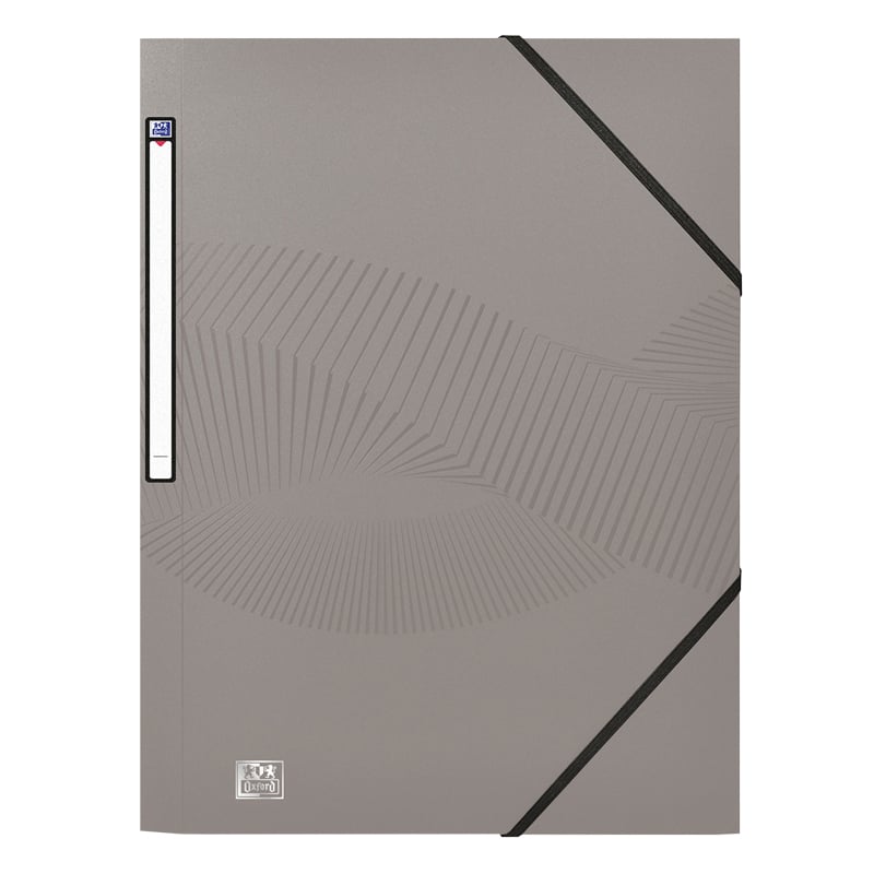 Gummibandsmapp 3-flikar PP plast - 3
