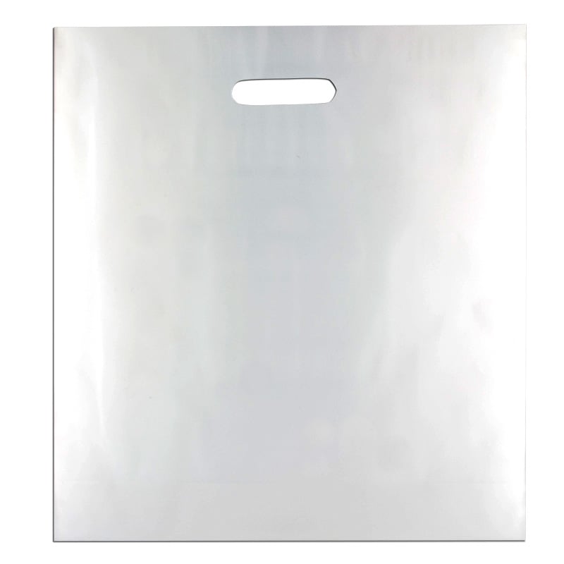 Plastbärkasse frostad plast - 1