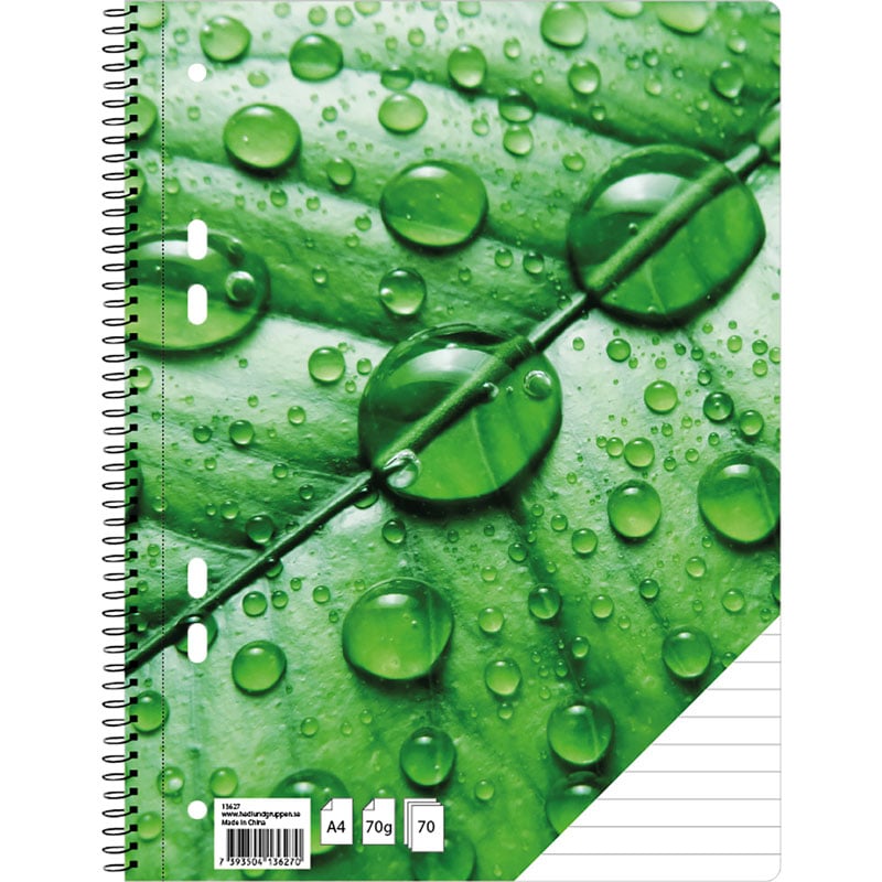 Kollegieblock Green Leaf - 2