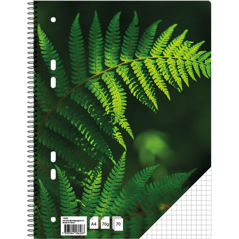 Kollegieblock Green Leaf - 3