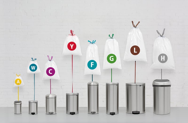 Brabantia Avfallspåsar PerfectFit - 1