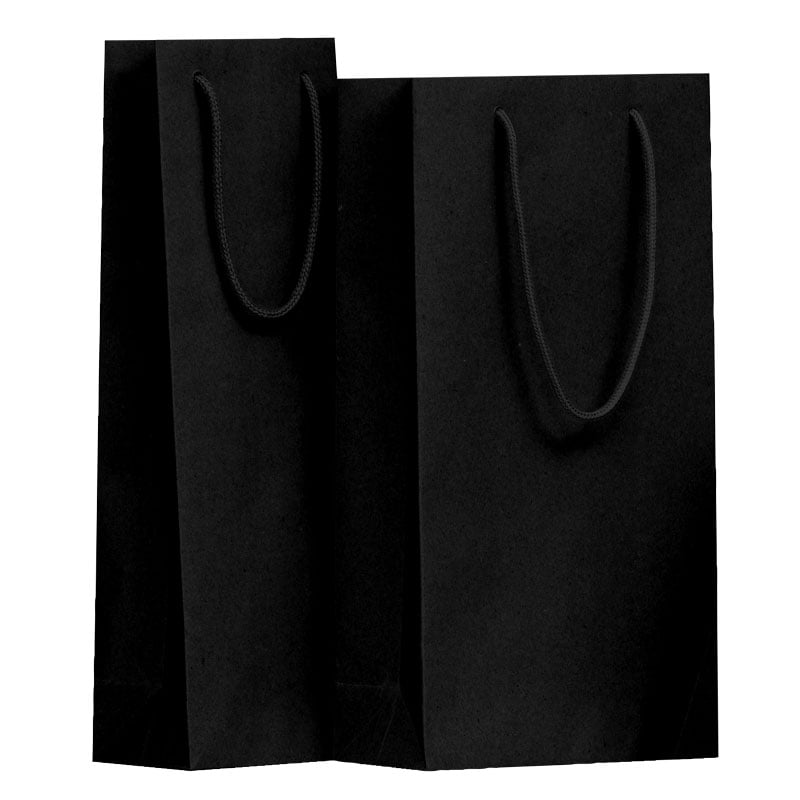 Flaskpåse lyx svart - 1