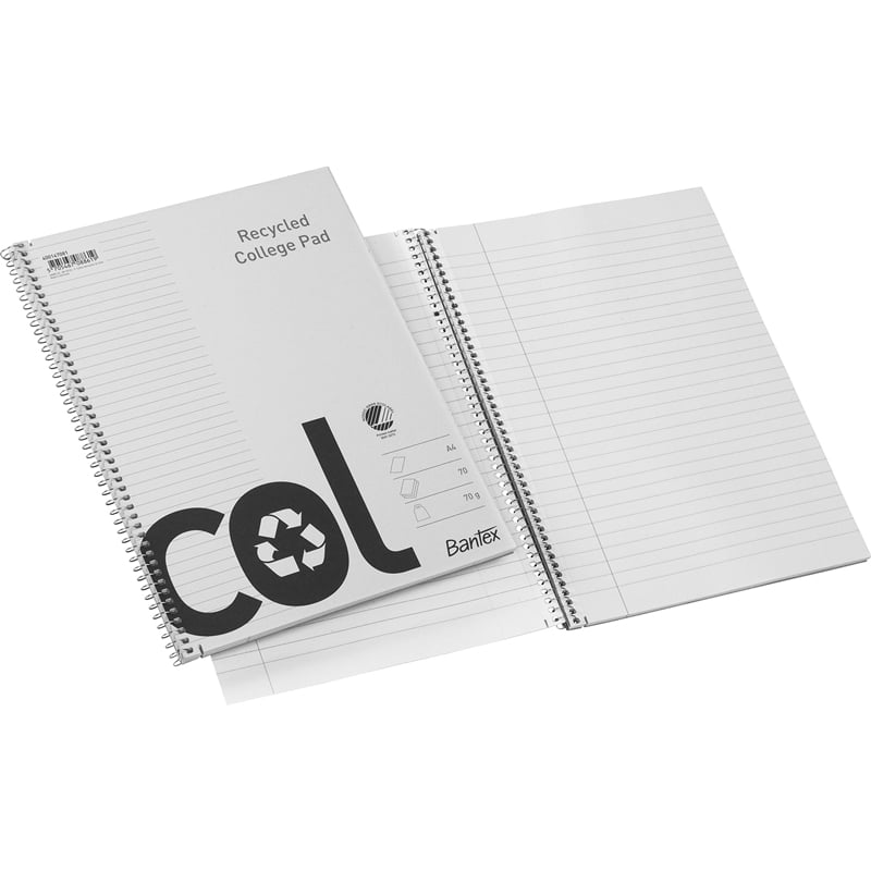 Kollegieblock Col Återvunnet papper - 1