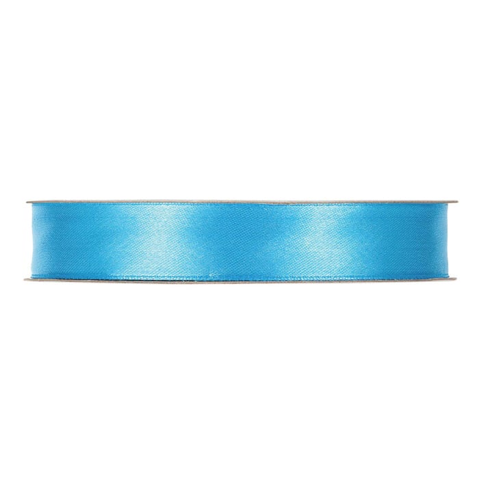 Presentband satin turkos