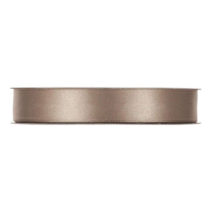 Presentband satin brun - 2