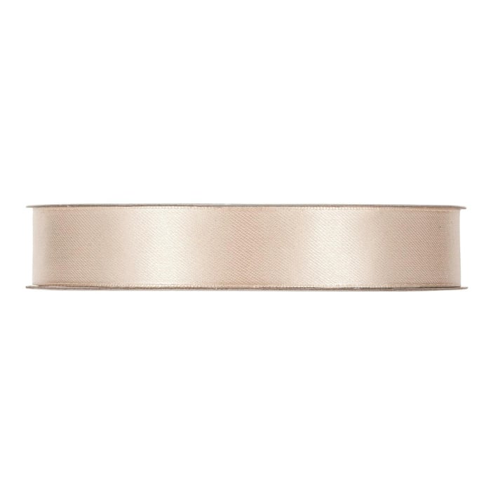 Presentband satin ljusbeige - 1