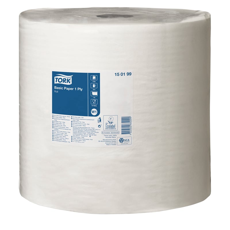 Tork Bas Papper Vit W1 - 1