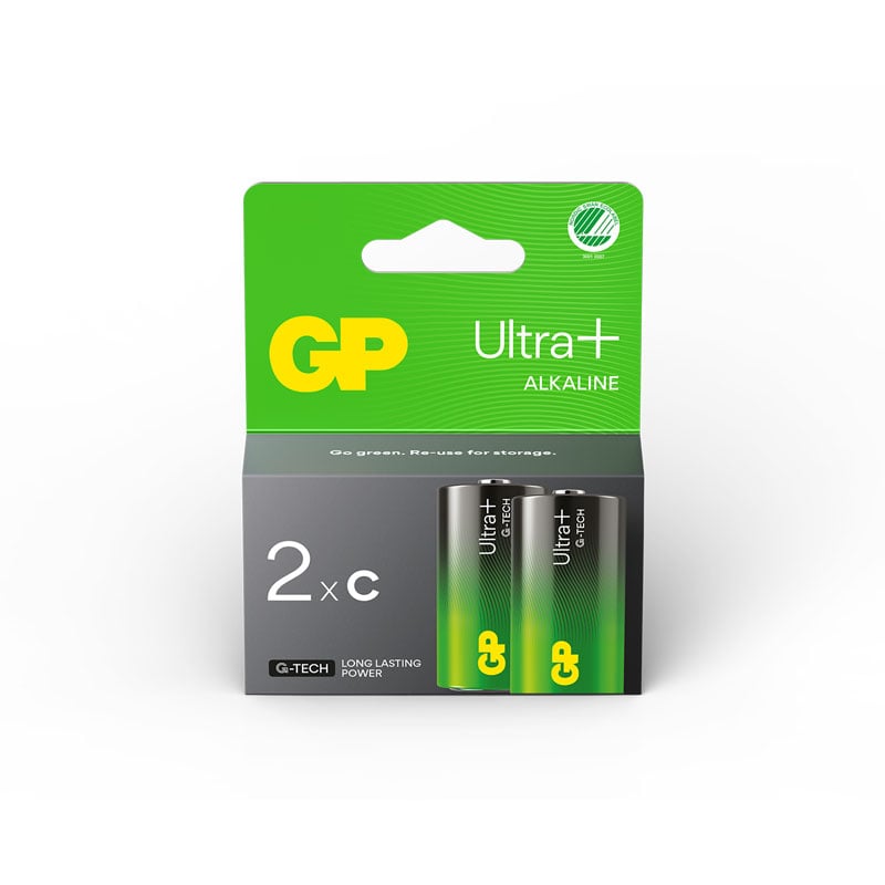 Batteri Ultra Plus Alkaline GP - 3