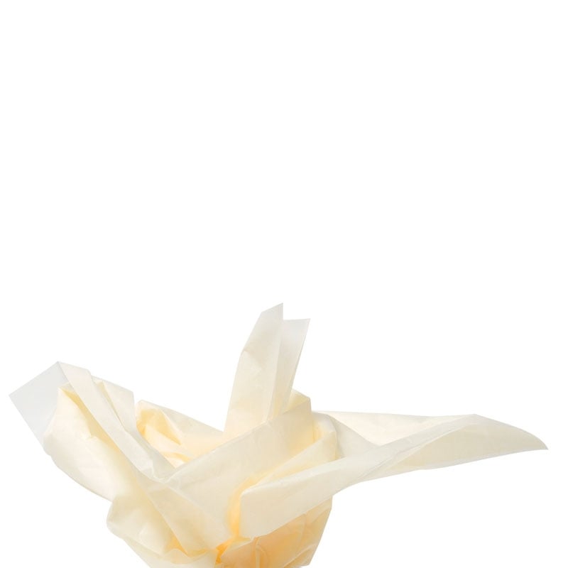 Färgat silkespapper vanilj - 1