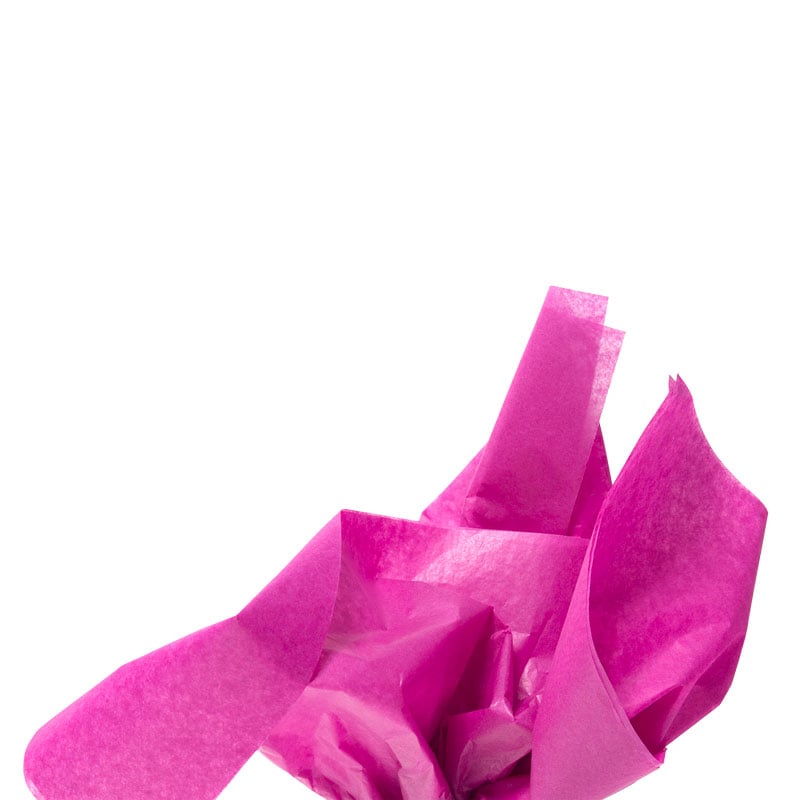 Färgat silkespapper plommon - 1