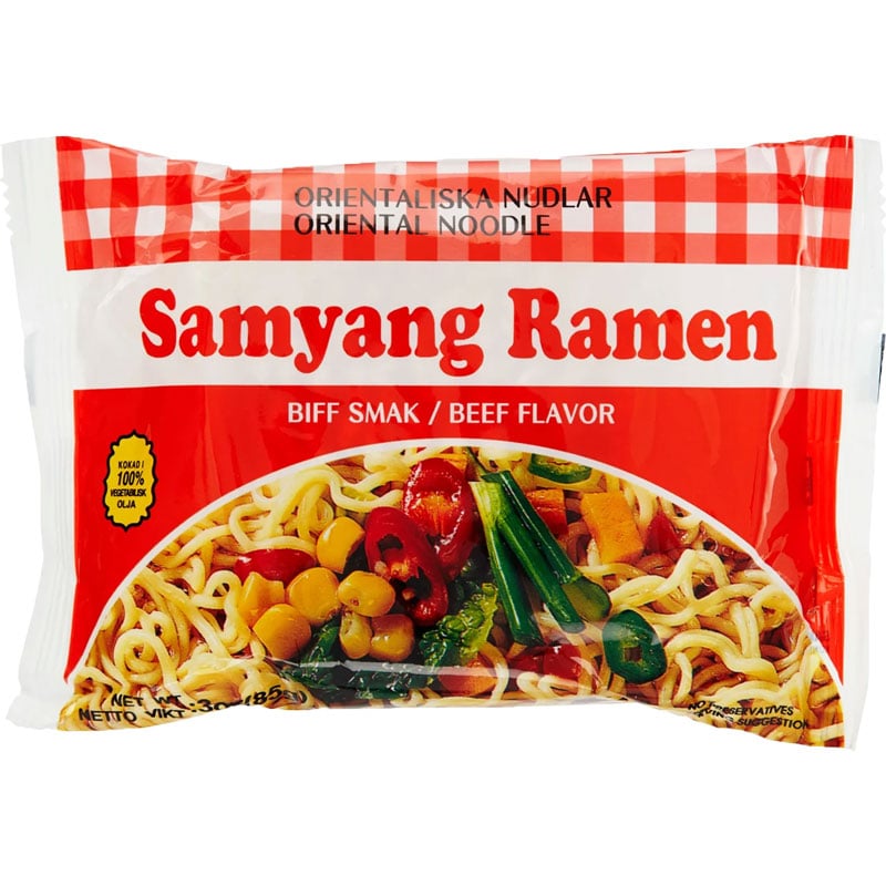 Samyang Snabbnudlar Biff - 1