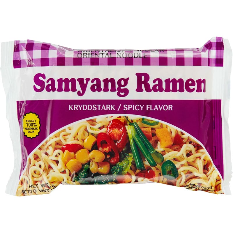 Samyang Snabbnudlar Kryddstark - 1