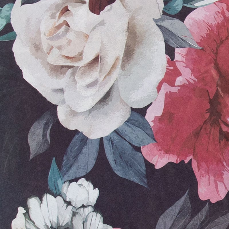 Silkespapper Wild Bouquet Black - 1