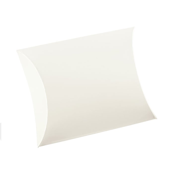 Presentkartong planoval vit - 1