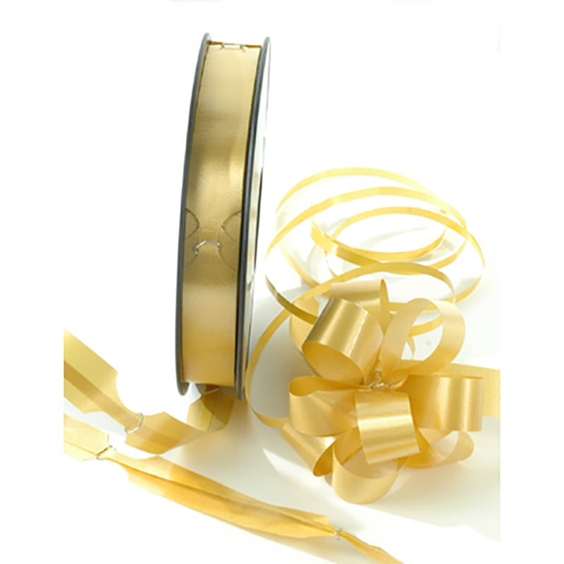 Dragrosett på rulle guldmetallic - 1