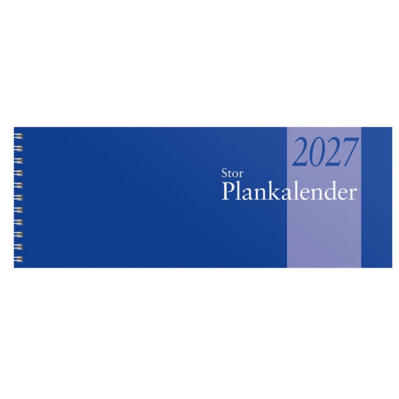 Stor Plankalender spiralbunden 2027 - 1