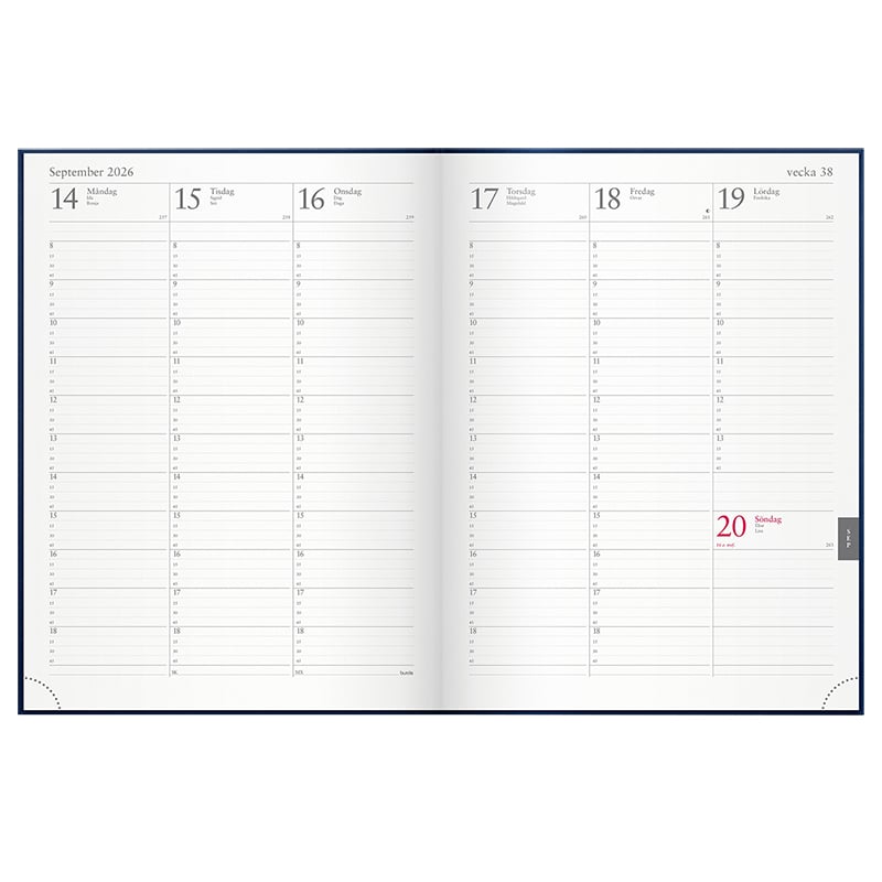 Kalender Veckojournal 2026 - 2