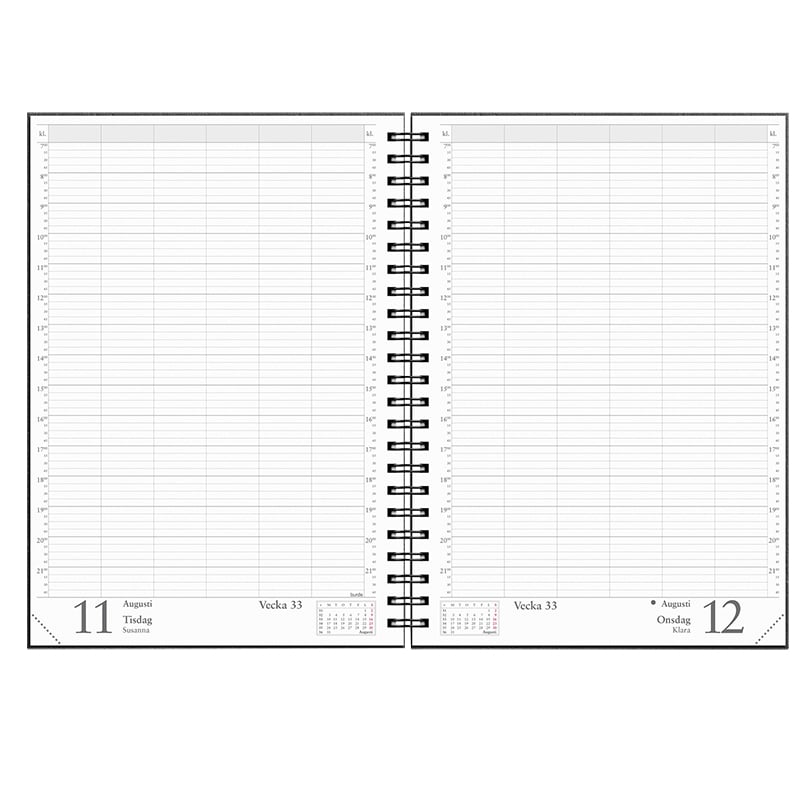 Kalender Bokningsjournalen 2026 - 2