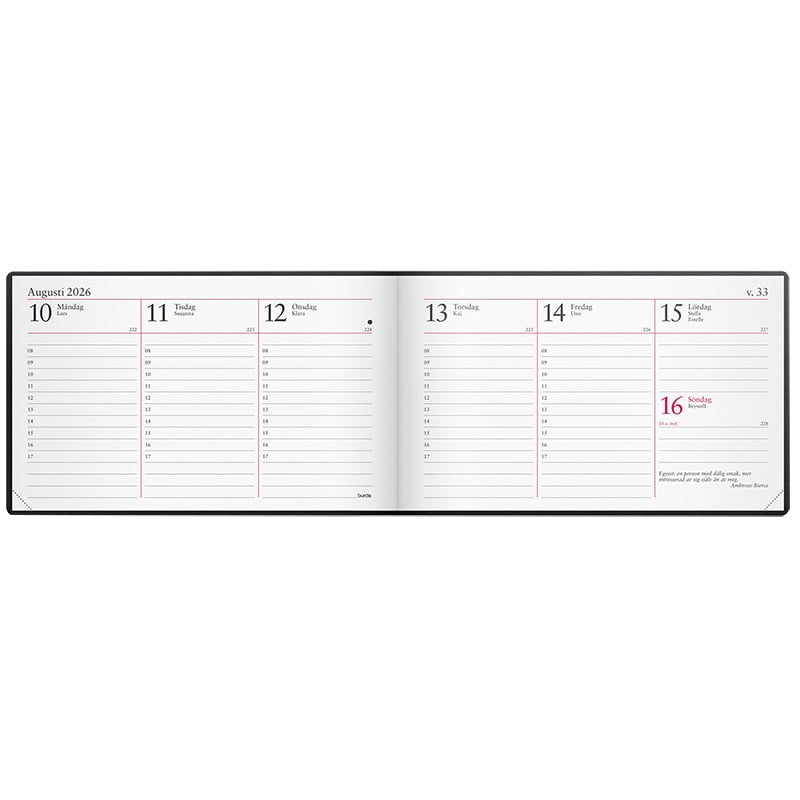 Veckokalendern 2026 - 2