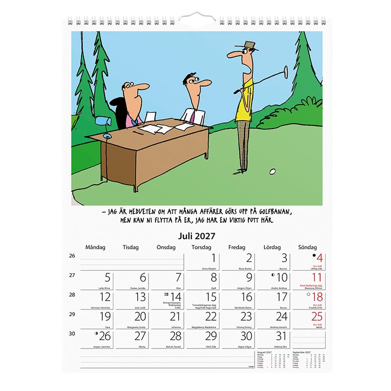 Väggkalender Kontorshumor 2027 - 3
