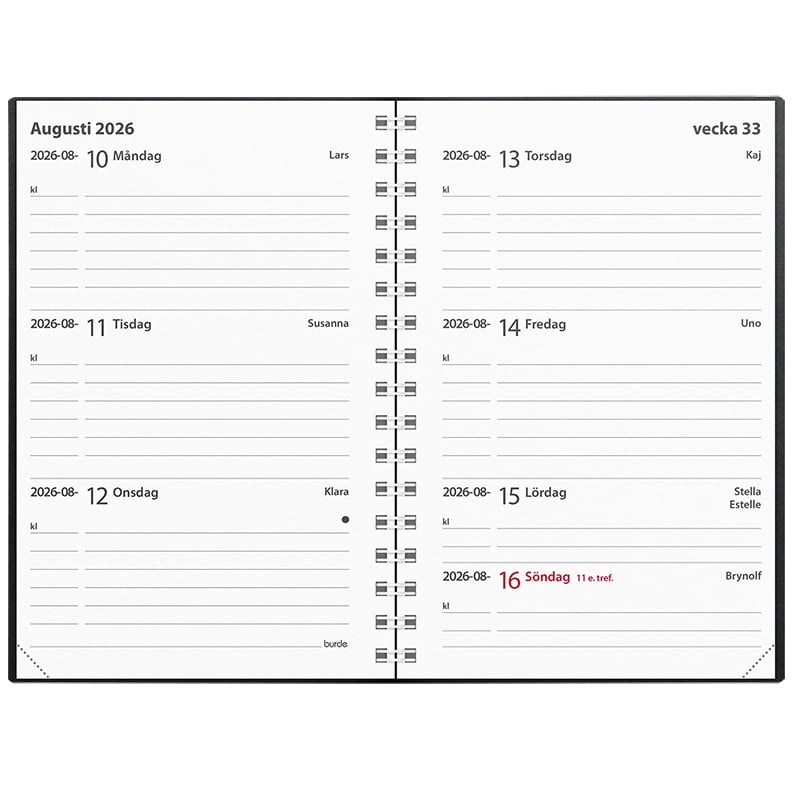 Kalender Leader 2026 - 2