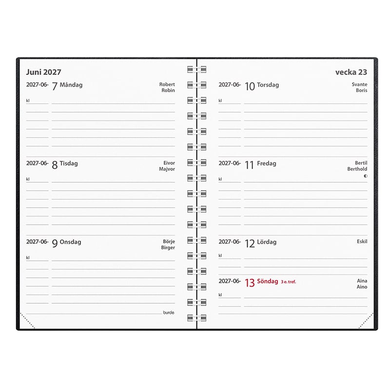 Kalender Leader 2027 - 2