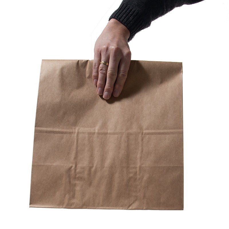 Påsar för packändamål i brunt. - 2