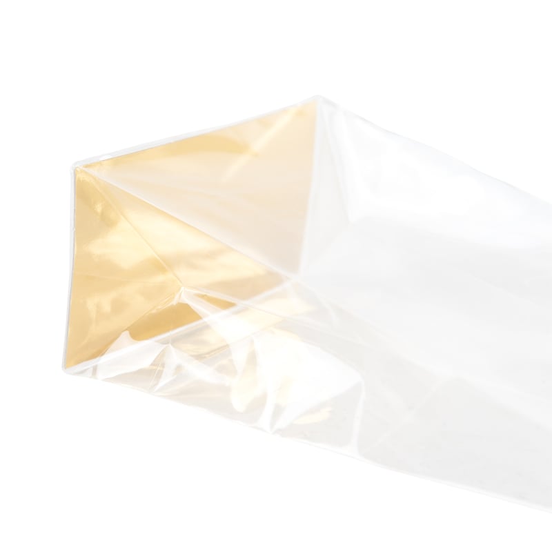 Cellofanpåse med guldfärgad bottenplatta - 2