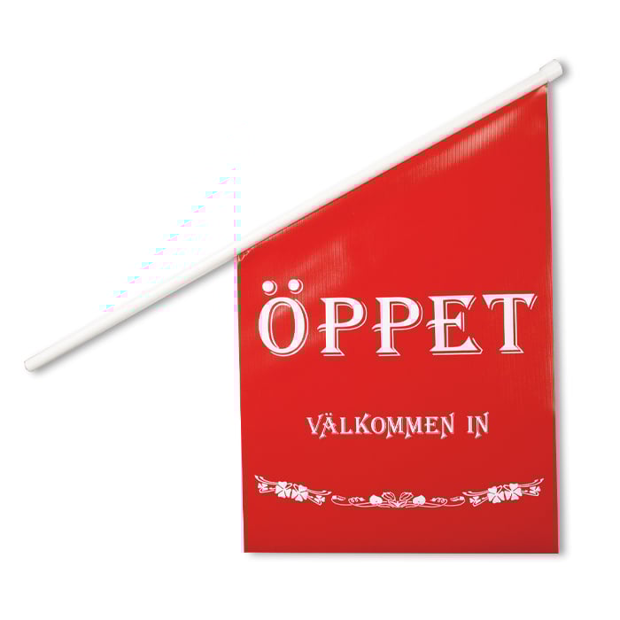 Flagga ÖPPET - 2