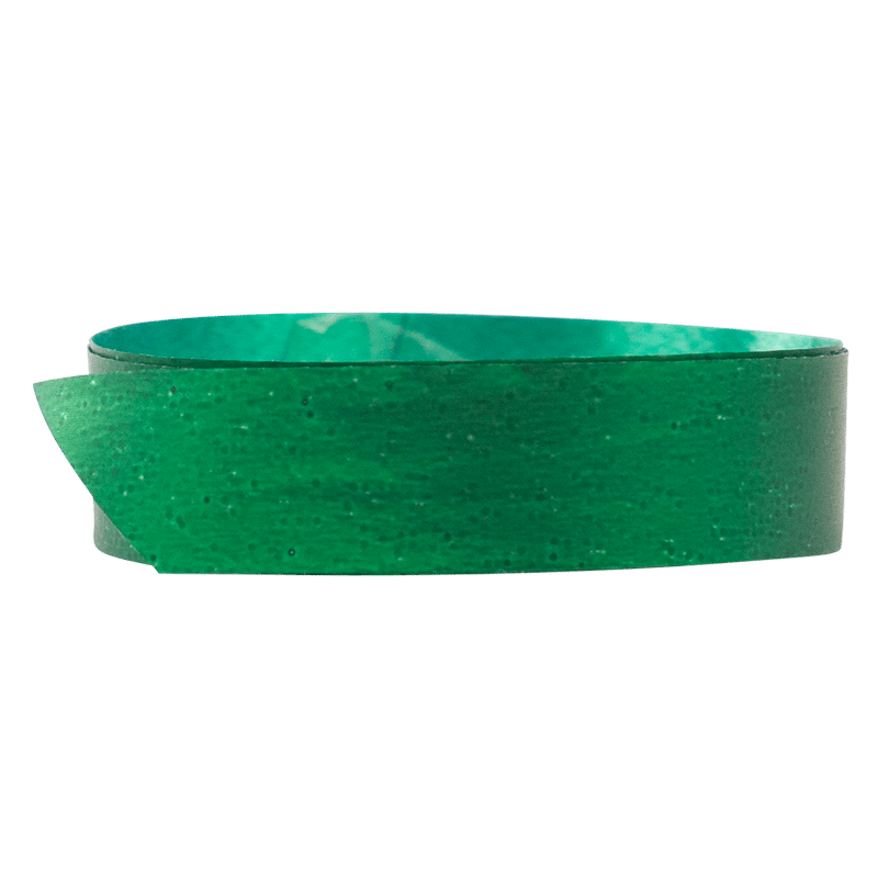 Polyband matt metallic grön