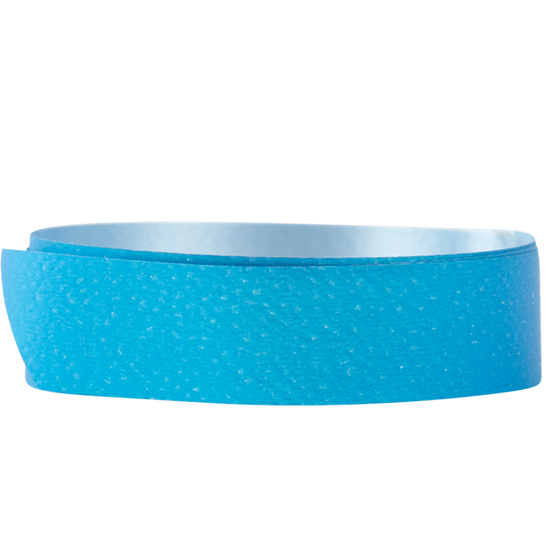 Polyband matt metallic himmelsblå - 1