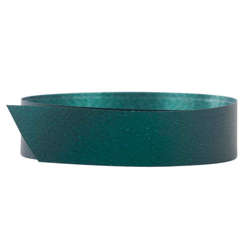 Polyband matt metallic mörkgrön