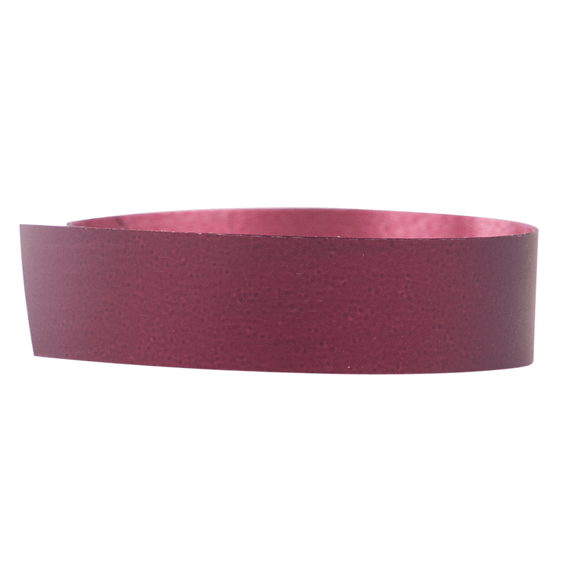 Polyband matt metallic vinröd