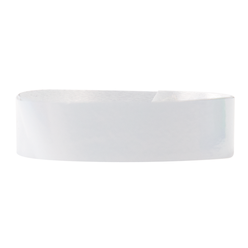 Polyband matt metallic vitt - 1